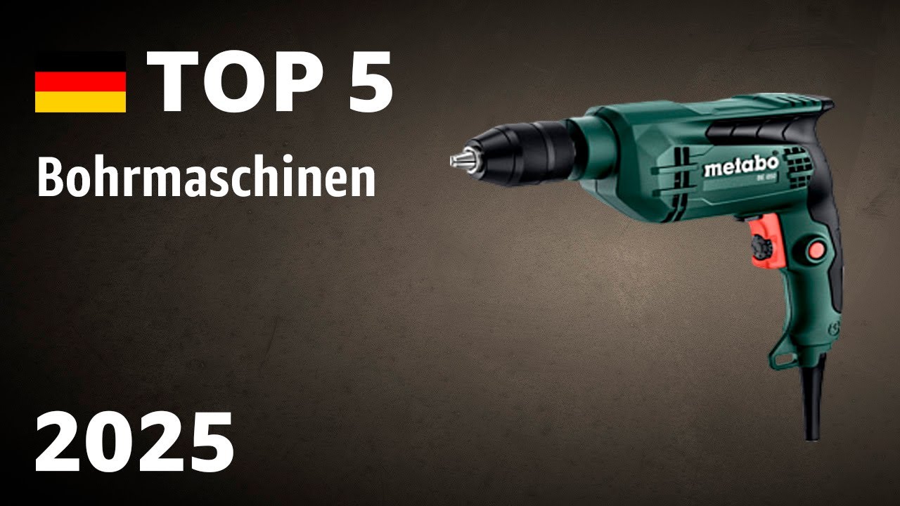 TOP&mdash;5. Beste Bohrmaschinen. Test & Vergleich 2025