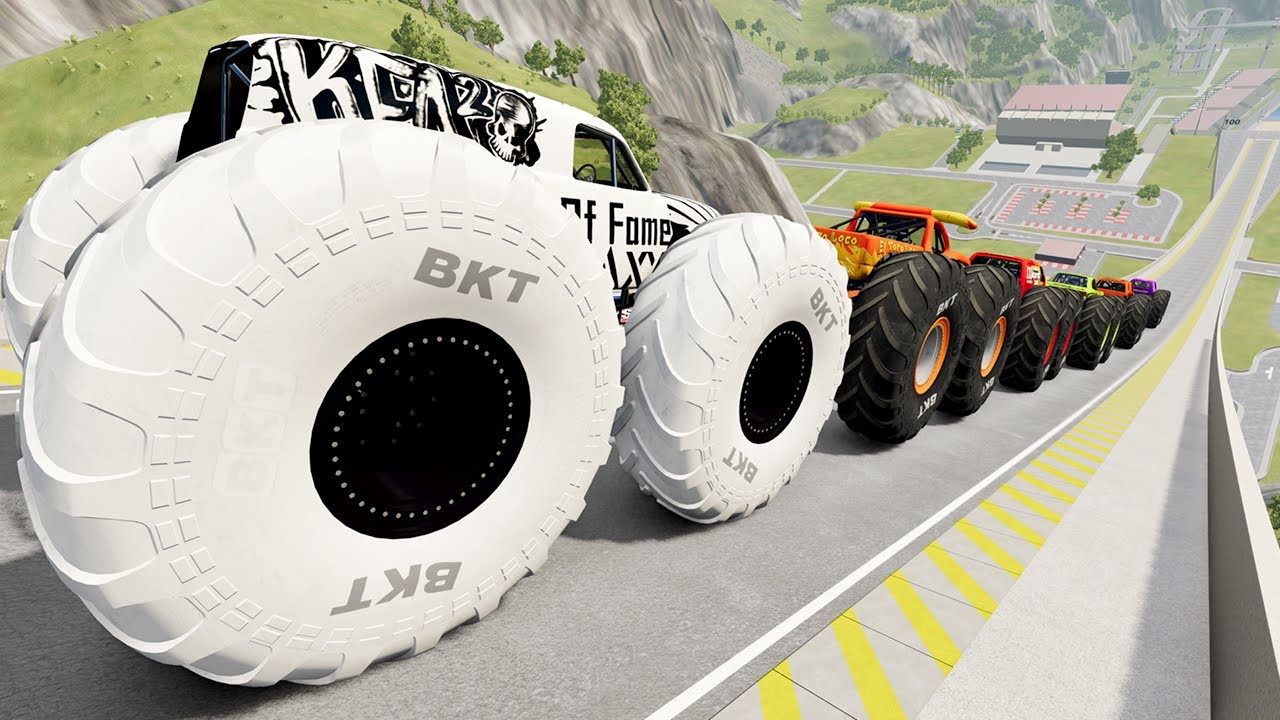Epic High Speed Jumps LIVE - BeamNG Drive | Griff's Garage