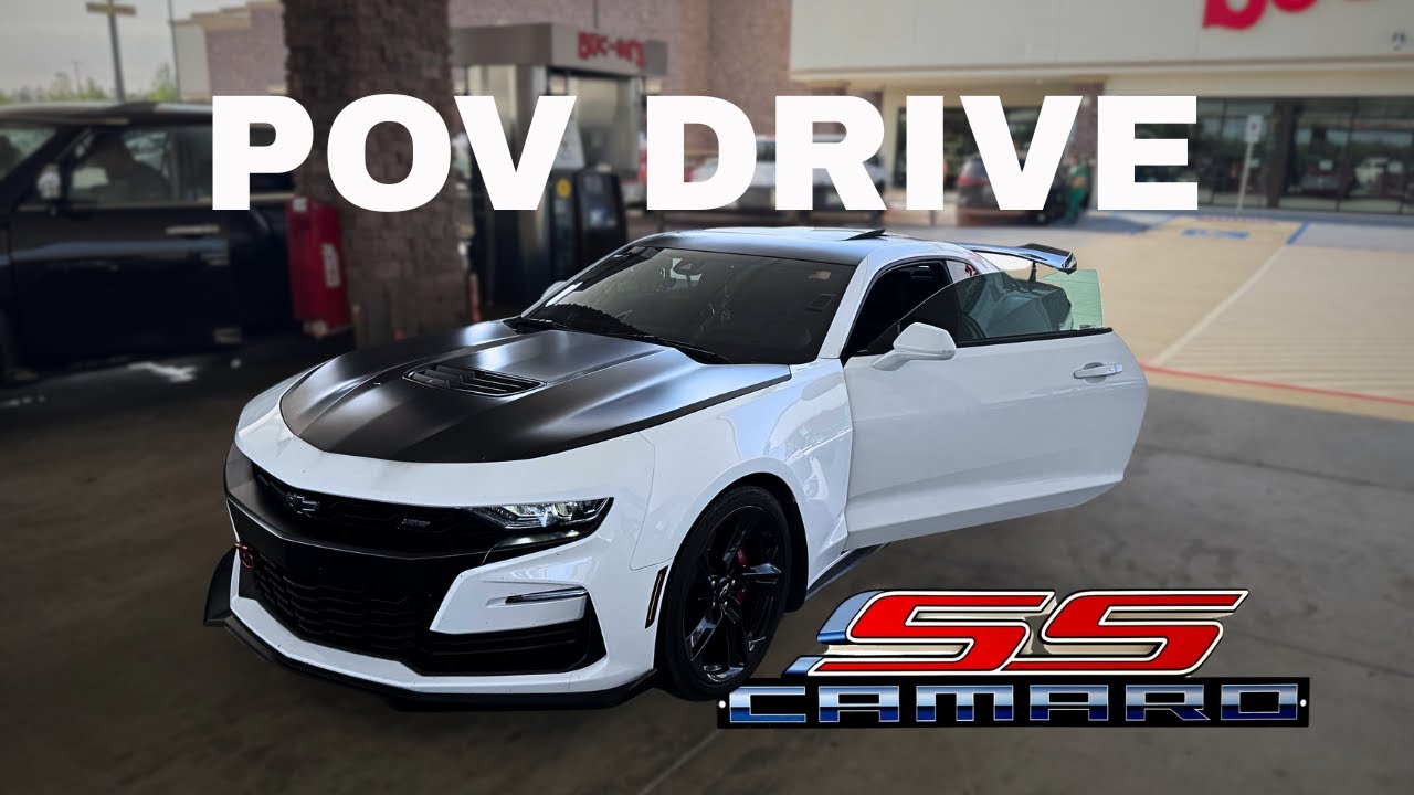 EARLY MORNING POPS WITH CAMARO SS POV DRIVE