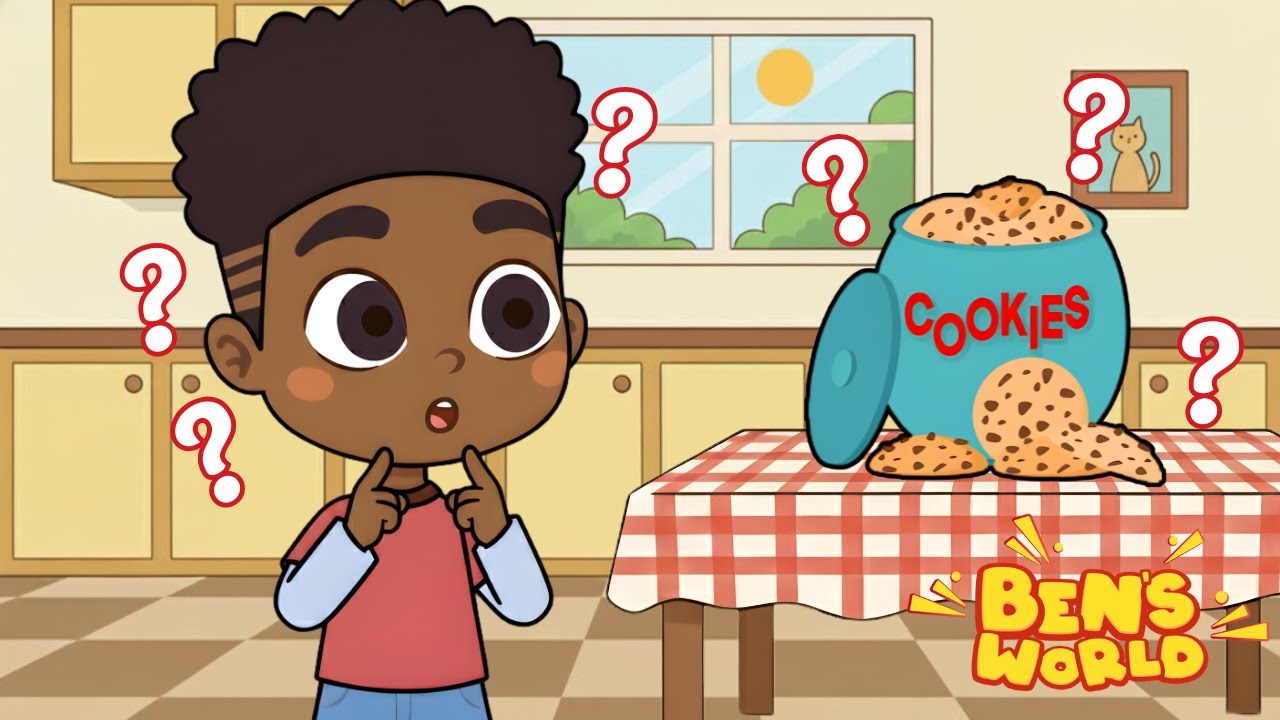 Who Stole the Cookies? 🍪 Fun Kids Song with Ben | Ben’s World Nursery Rhymes