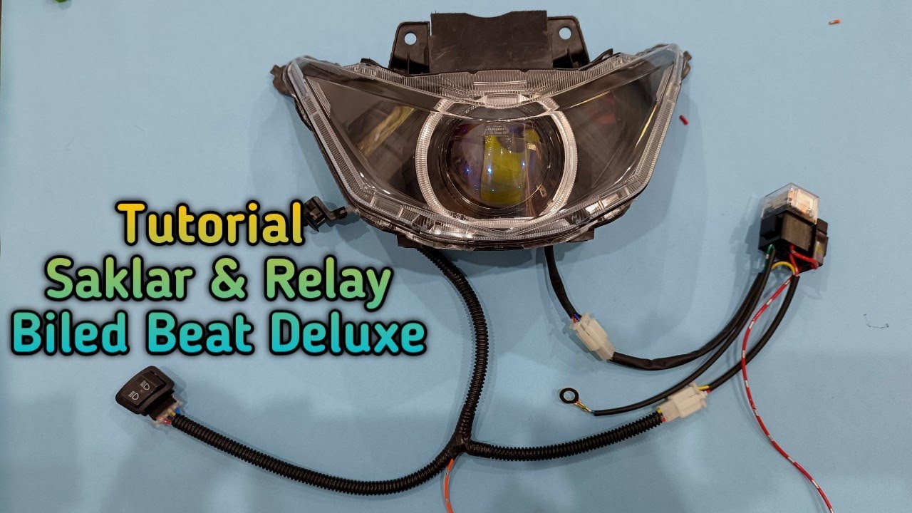 Cara Buat Saklar & Relay PNP  Untuk Biled Beat Deluxe (pakai saklar Revo)