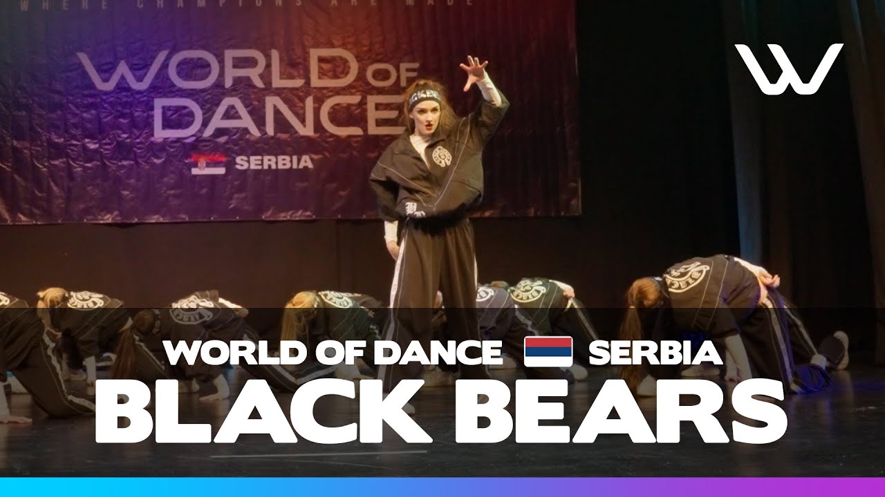 BLACK BEARS | 1st Place Junior Team Division | FrontRow | World of Dance Serbia 2025 | #WODRS25