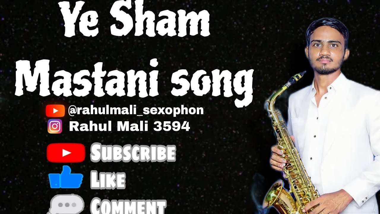 Ye Sham mastani song playing by Rahul Mali
