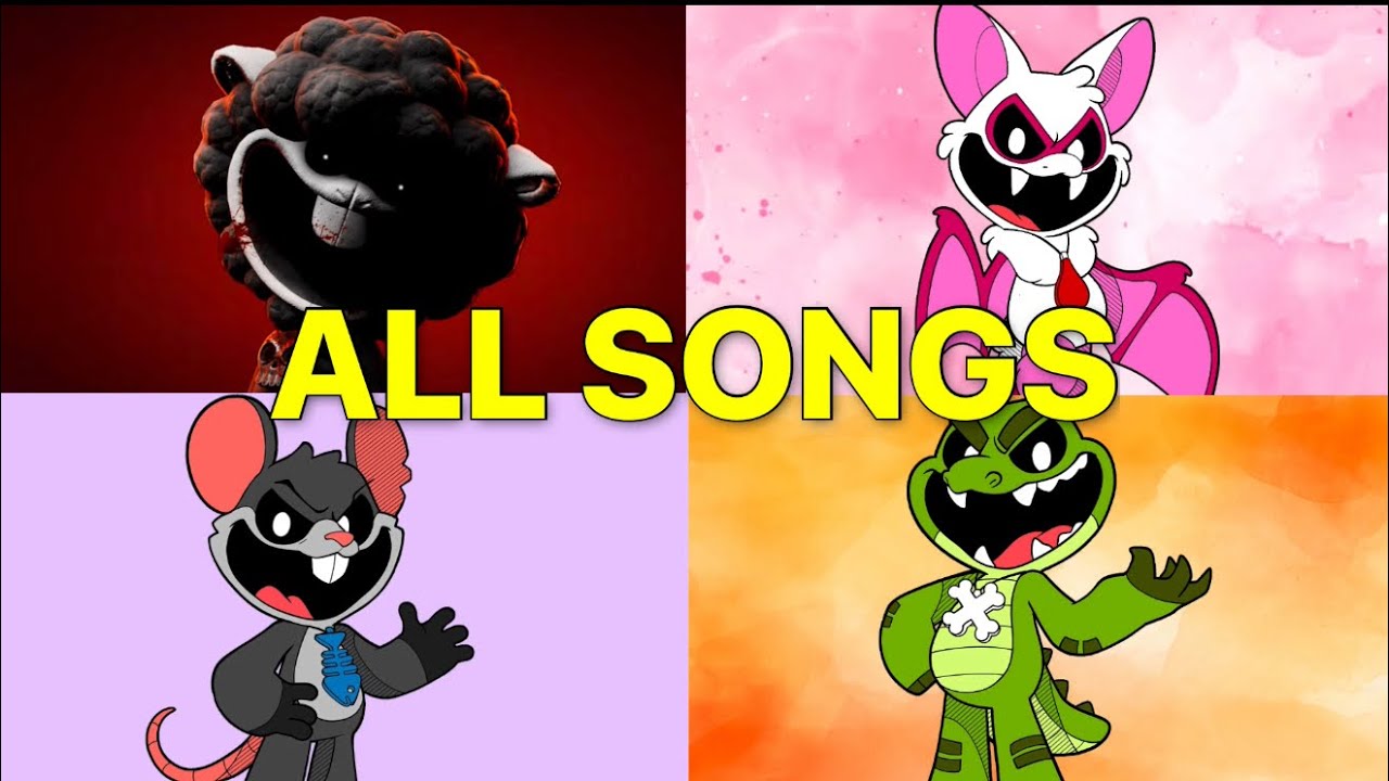 All Nightmare Critter Songs And Music Videos (Poppy Playtime Chapter 4)