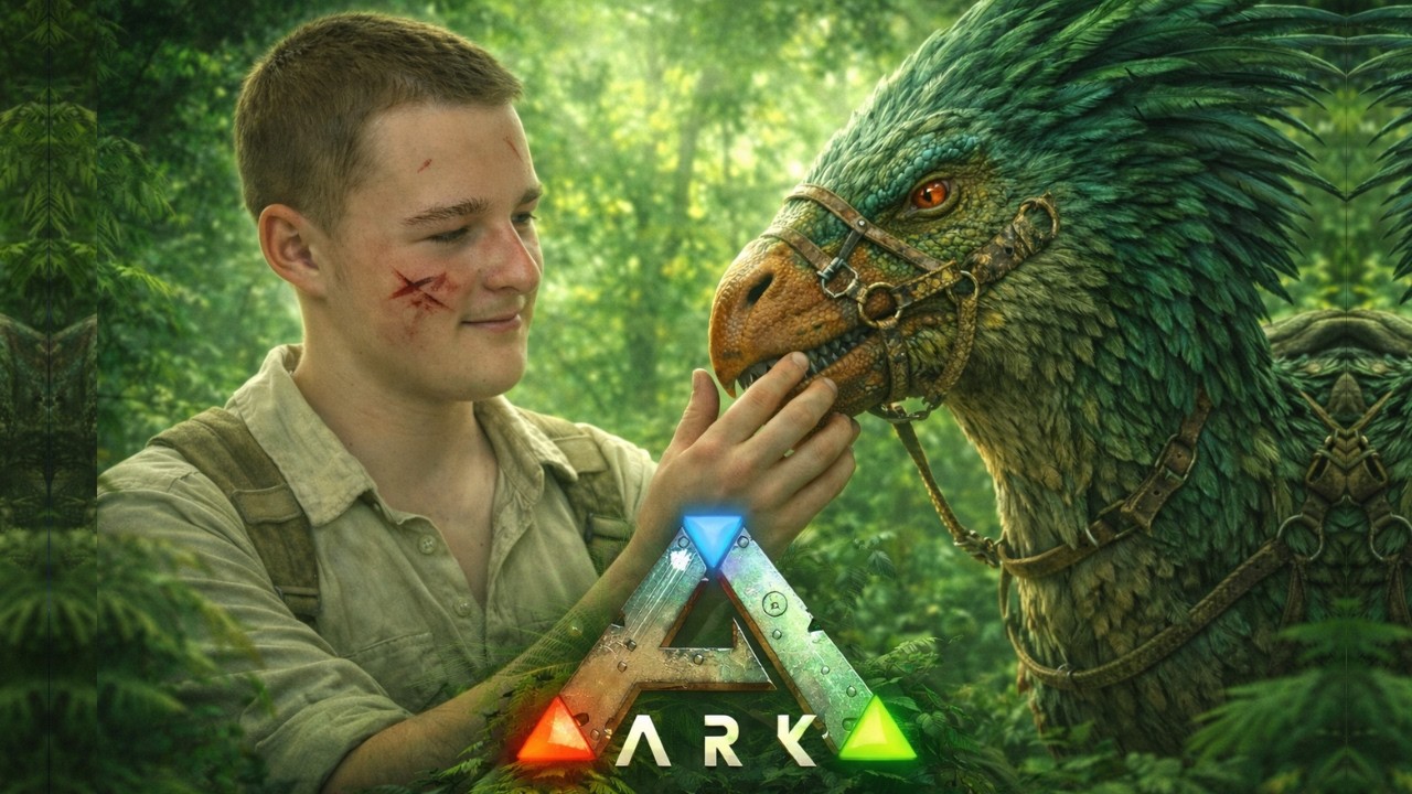TAMING MY FIRST DINO | EPSIODE 2 ARK: Survival Ascended