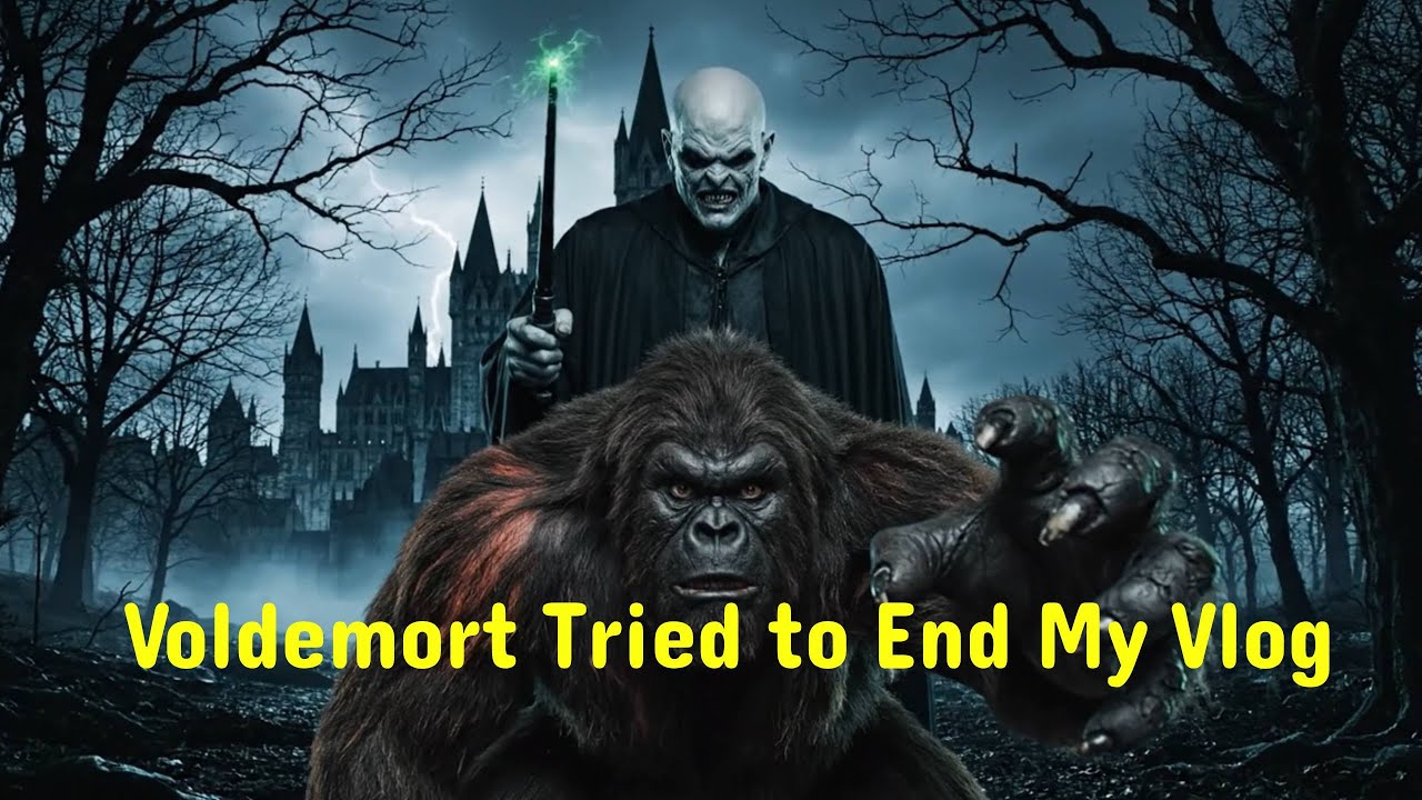 Bigfoot VLOG | BIGFOOT VS VOLDEMORT | Voldemort Found Me at Hogwarts.......