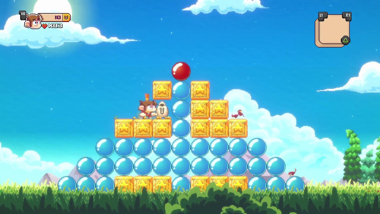 Alex Kidd in miracle World DX PS5 Gameplay Grinding Platinum Trophy