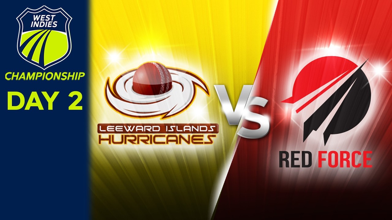 🔴 LIVE Leeward Islands v Trinidad & Tobago - R2 - Day 2 | West Indies Championship 2026 #WIChamps