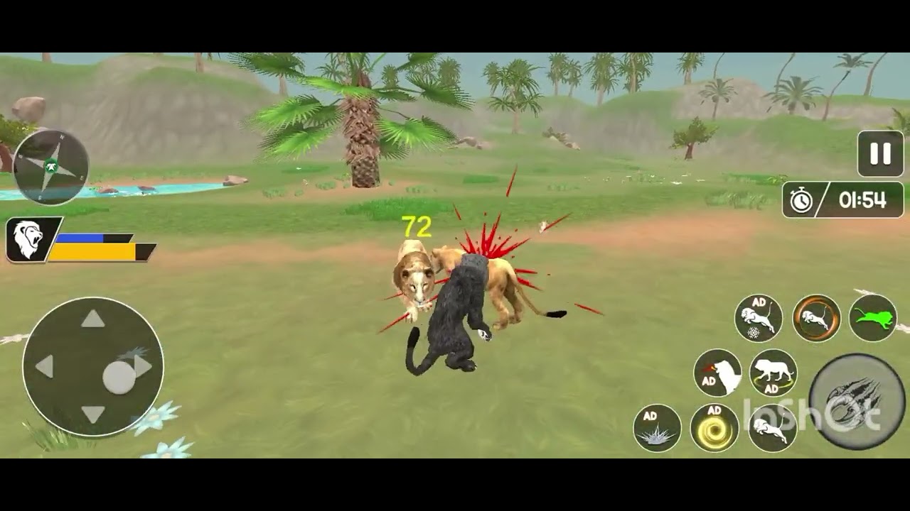 3d animal game 🐆🐆