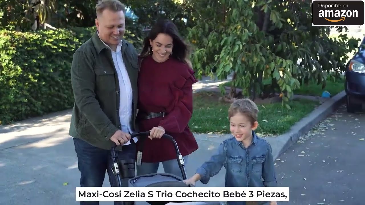 Maxi-Cosi Zelia S Trio Cochecito Bebé 3 Piezas, 0 - 4 Años