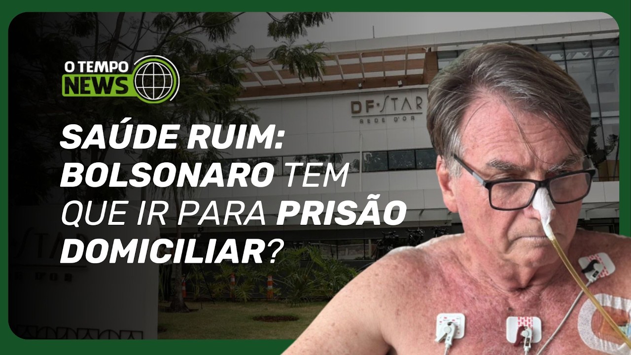 Saúde de Bolsonaro: Flávio pede prisão domiciliar e Moraes avalia | O TEMPO News
