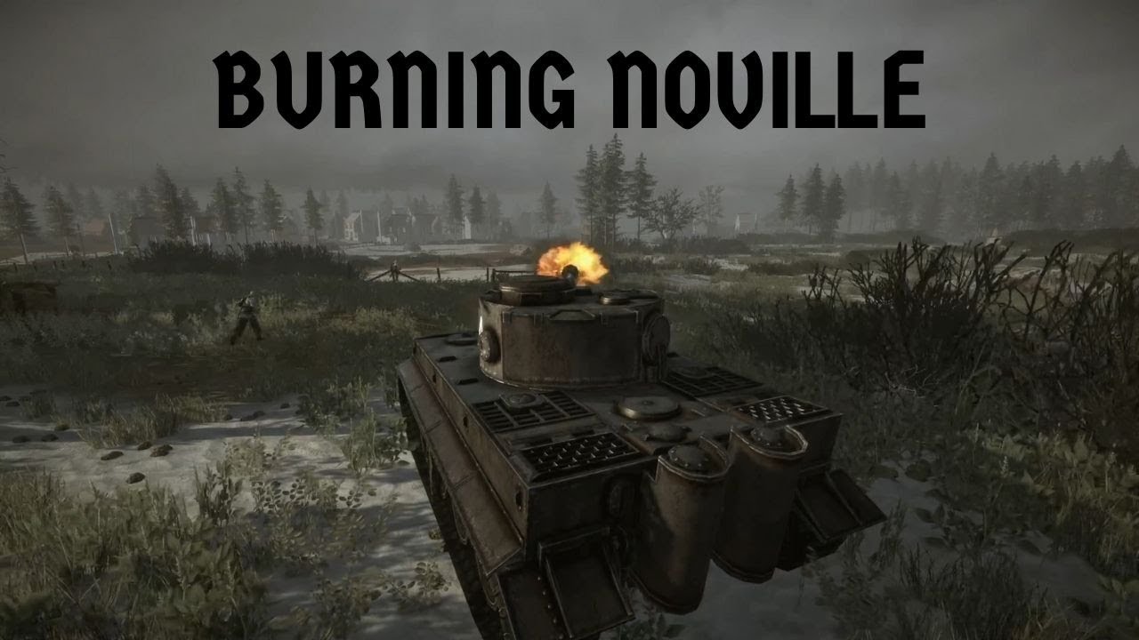 Burning Noville | Easy Red 2 Tank Gameplay (No Commentary)