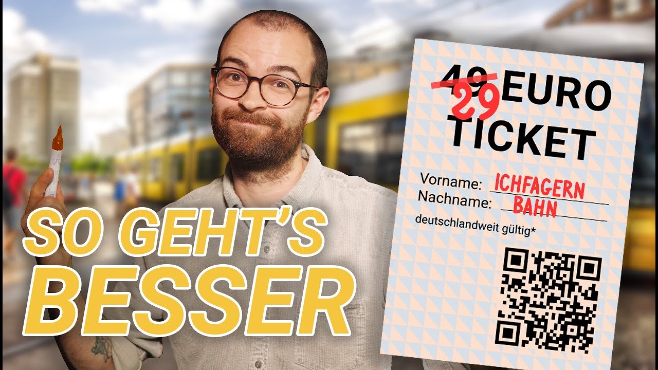 Warum das 49-Euro-Ticket nicht genug ist | Niklas Kolorz