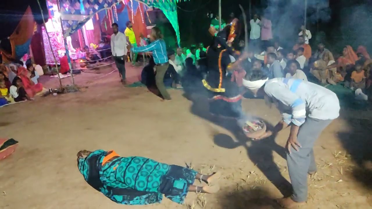 चैत्र नवरात्रि काली माता डांस ग्राम जमुना || bagheli bhagat kali dance || गाँव की भगत काली नाच