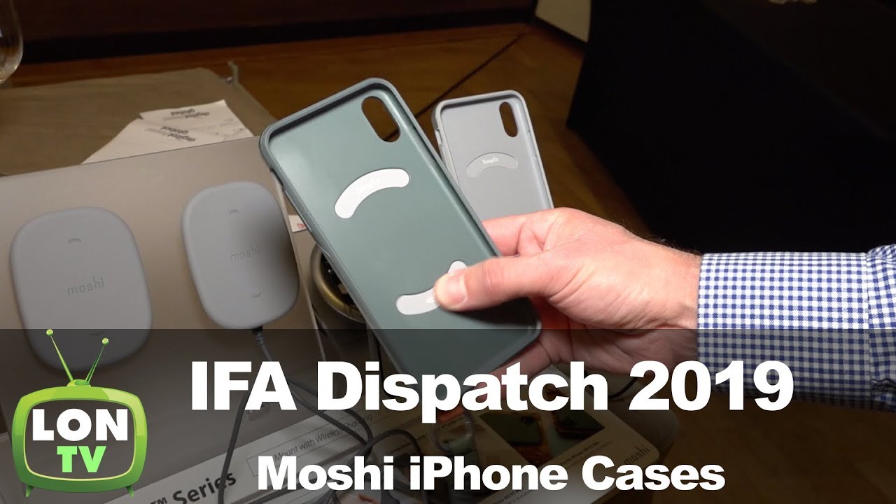 Moshi SnapTo Magnetic Wireless Charging Case at IFA 2019
