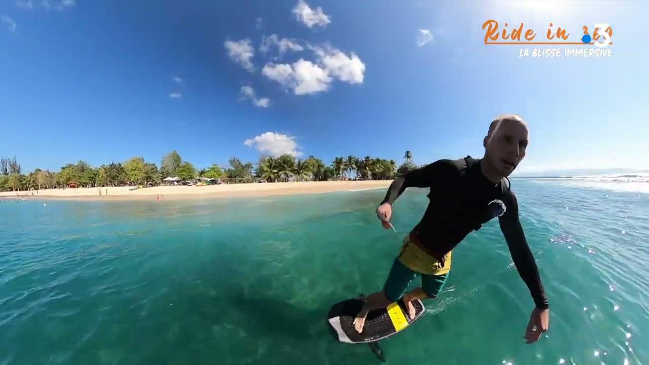 Ride In 360 : Le surf-foil en Guadeloupe