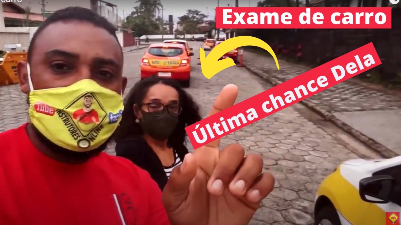 Depois de 20 dias ela voltou para fazer uma aula antes do exame prático, será que ainda lembra?
