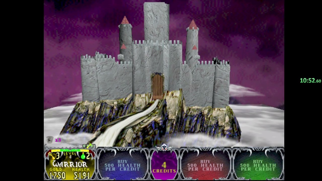 Gauntlet Legends Arcade Warrior Any% speedrun in 41:37