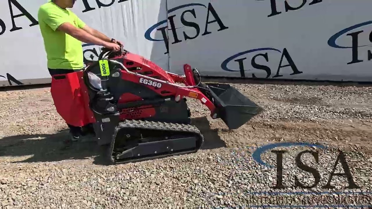 5009 - Unused EGN EG360 Mini Skid Steer Will Be Sold At Auction!