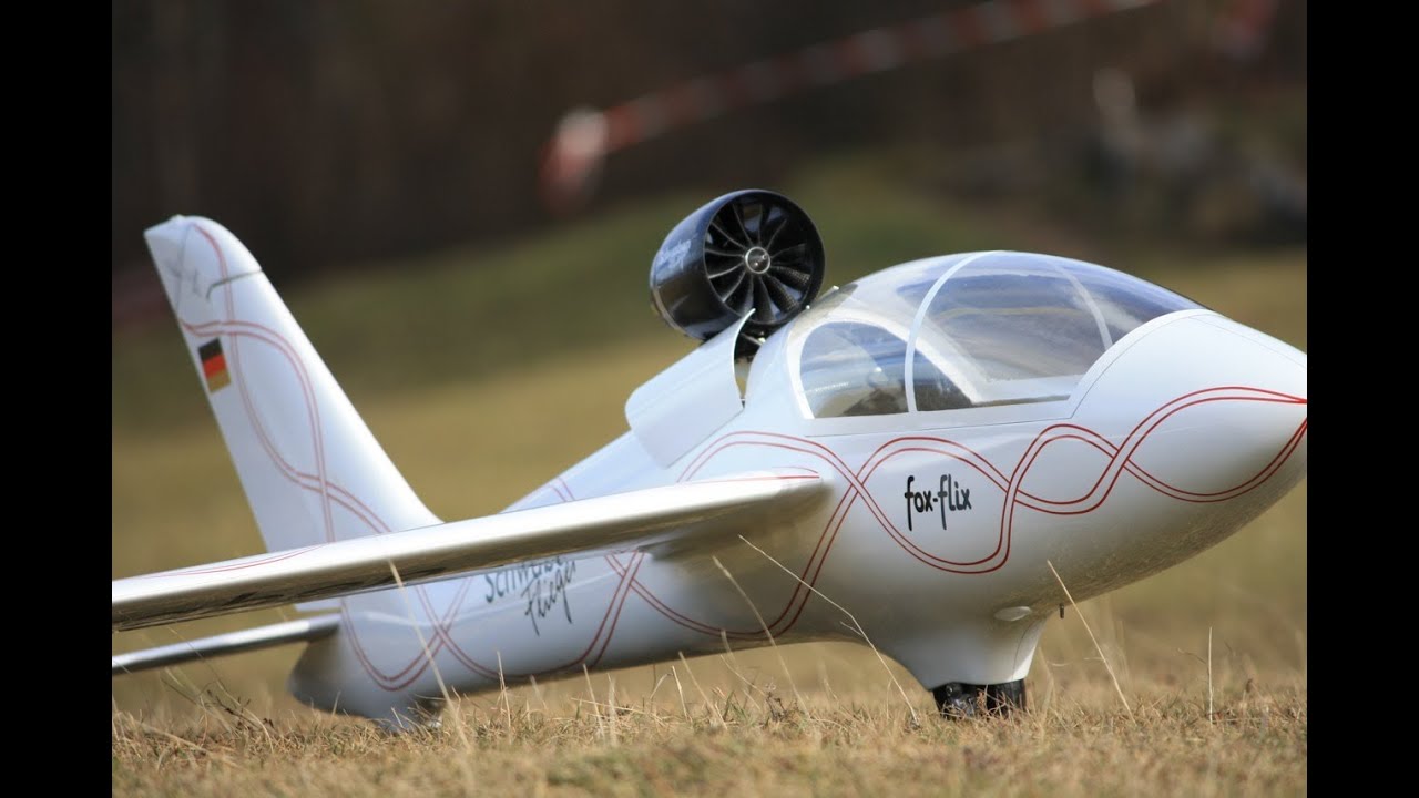 Graupner Fox mit ceflix und Schübeler Impeller Bauservice SchwabenFlieger