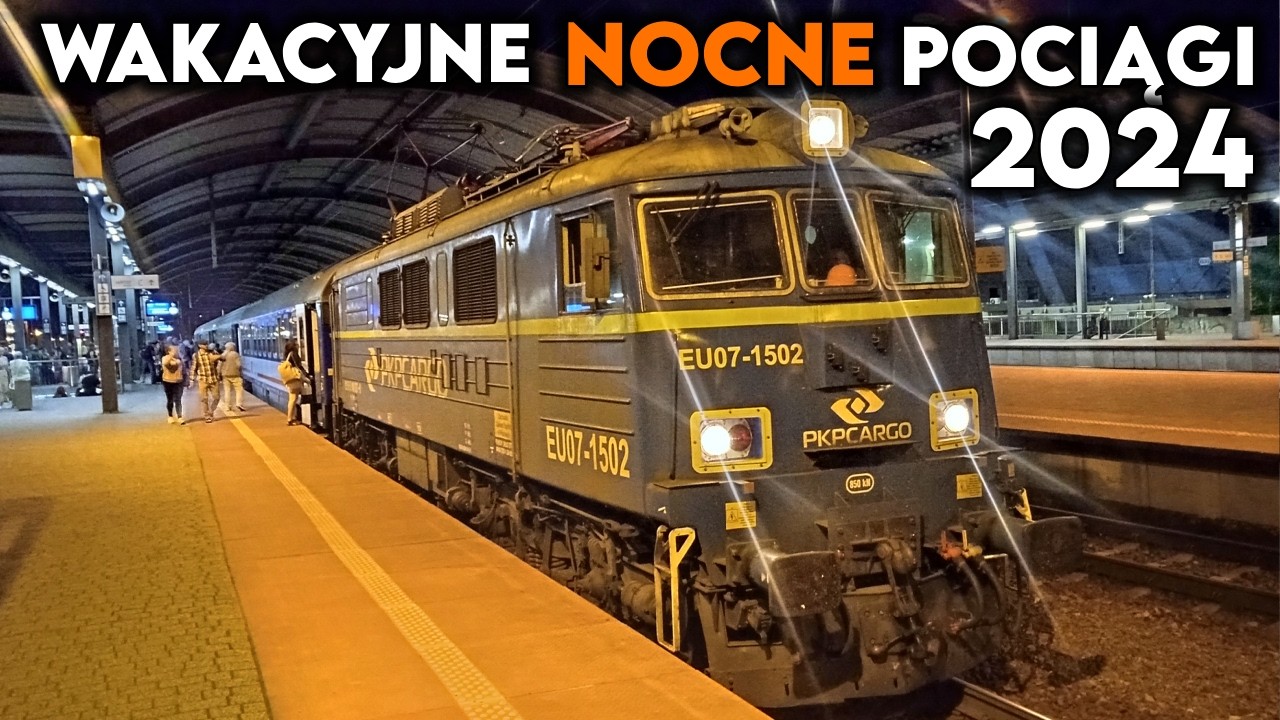 TLK Wydmy, TLK Pirat, TLK Rozewie, TLK Wolin - Nocne pociągi wakacyjne 2024 - Nocne sezonowe pociągi