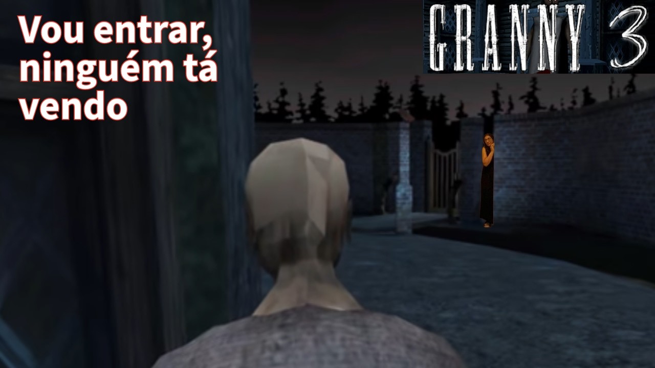 PRIMEIRA VEZ JOGANDO GRANNY E TALVEZ... - Atenção: ⚠️Contém gritos, sustos genuínos e muita tensão!