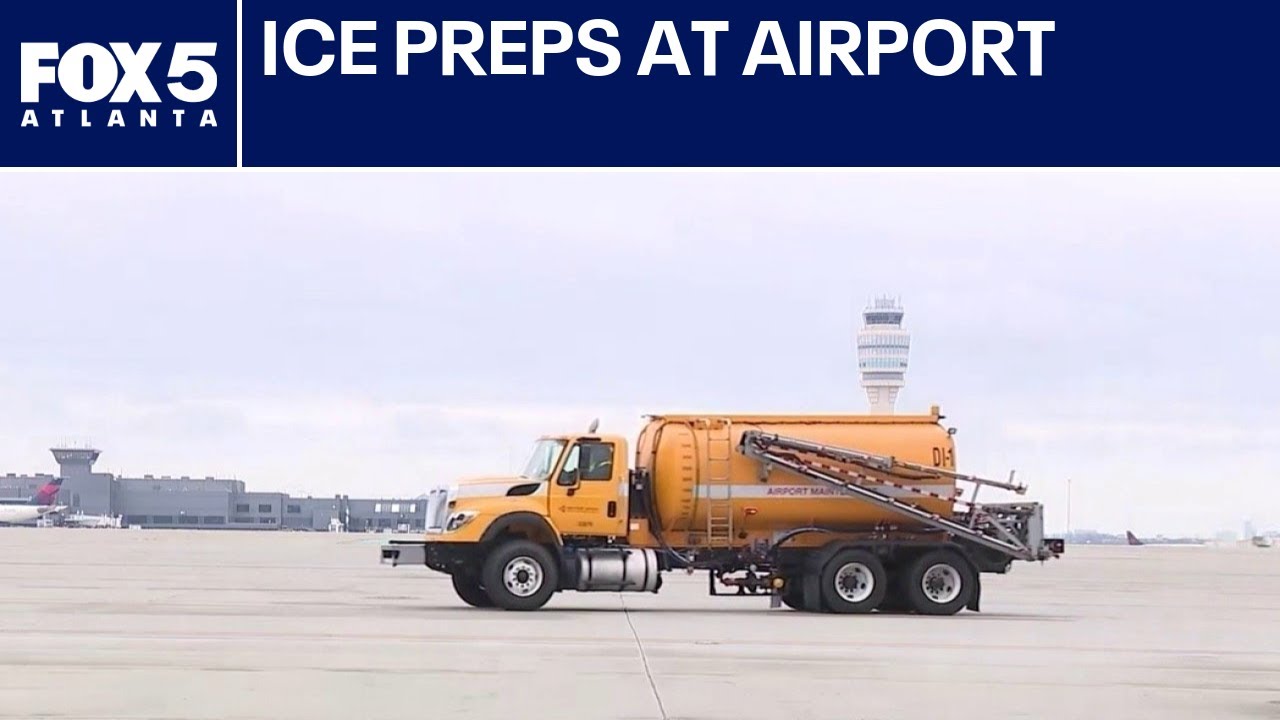 Atlanta airport prepares for ice ahead of Winter Storm Fern  | FOX 5 News