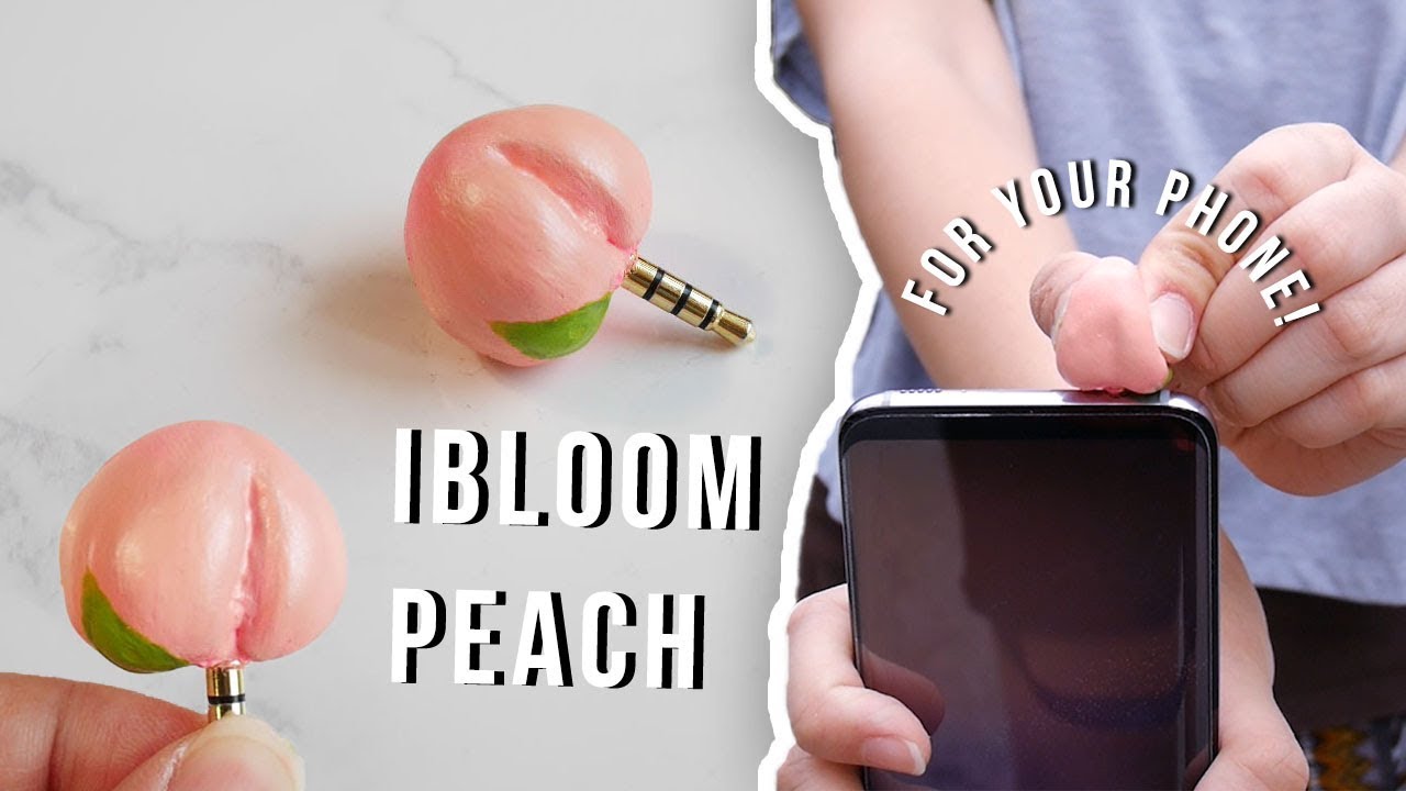 Homemade Ibloom Peach Squishy Tutorial