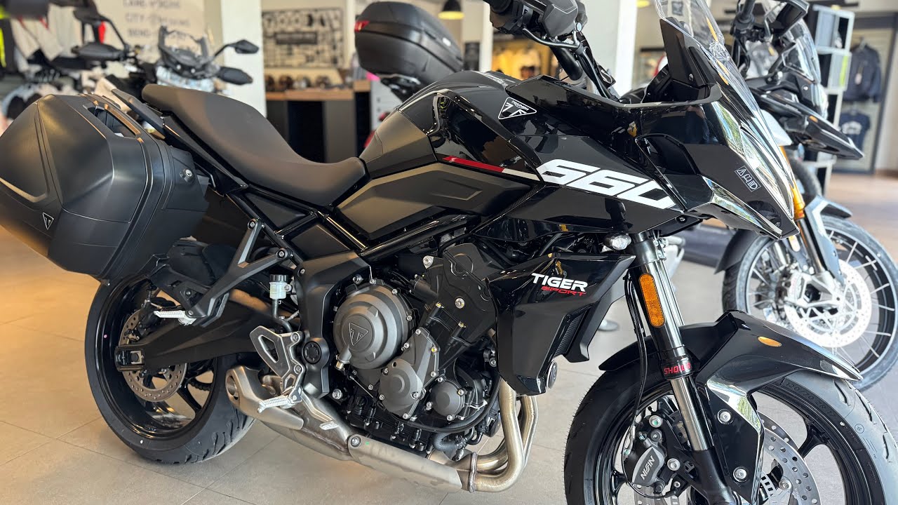 NOVA TRIUMPH TIGER SPORT 660 2025 - GANHOU MAIS ESPORTIVIDADE SEGURANÇA, E TECNOLOGIA - PREÇO ATUAL