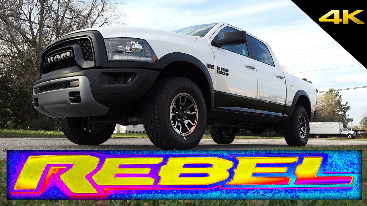 👉 2016 RAM REBEL 1500 - In-Depth Look in 4K