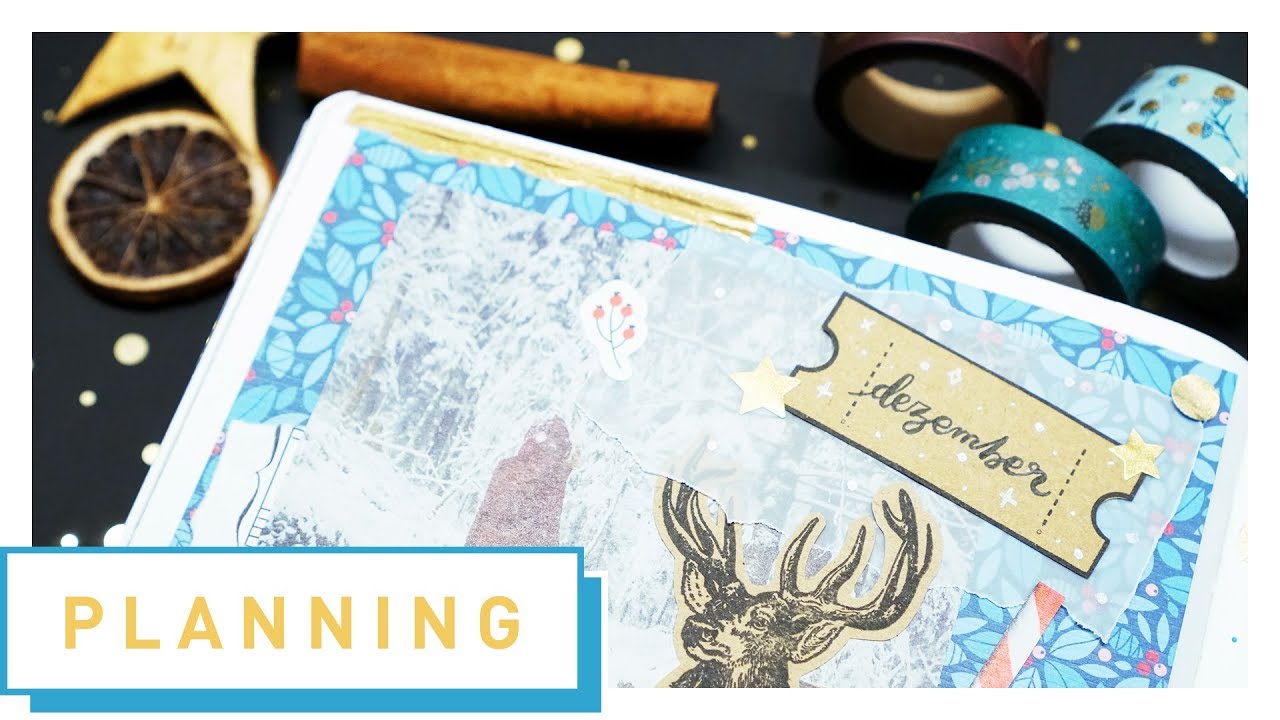 [ Plan with me ] Dezember / Winter Setup | Bullet Journal