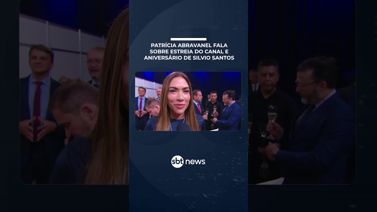 Patr&iacute;cia Abravanel fala sobre estreia do canal e anivers&aacute;rio de Silvio Santos