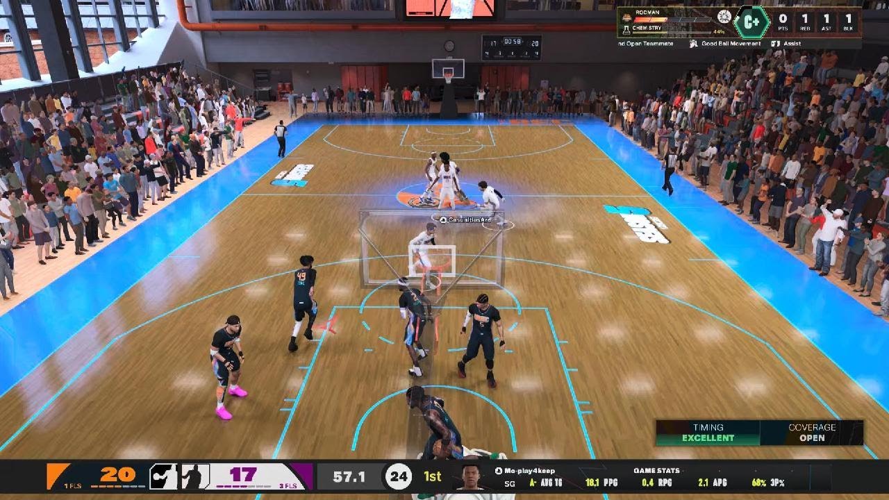 NBA 2K26 20 point come back