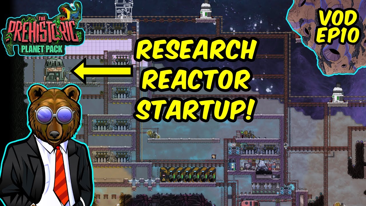 🔴 Can a German Engineer start a RESEARCH REACTOR? | ONI Prehistoric Pack