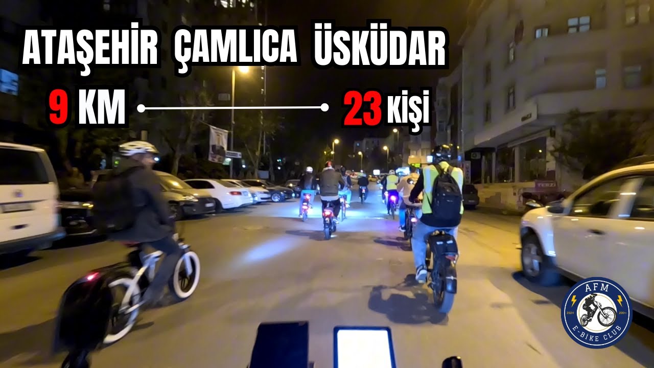 Elektrikli Bisikletlerle Büyük Tur / Afm Ebike ve Bilgi Bankası / #elektriklibisiklet #ebike