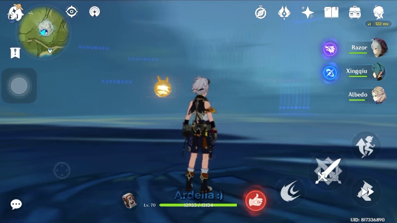 Genshin impact transition.