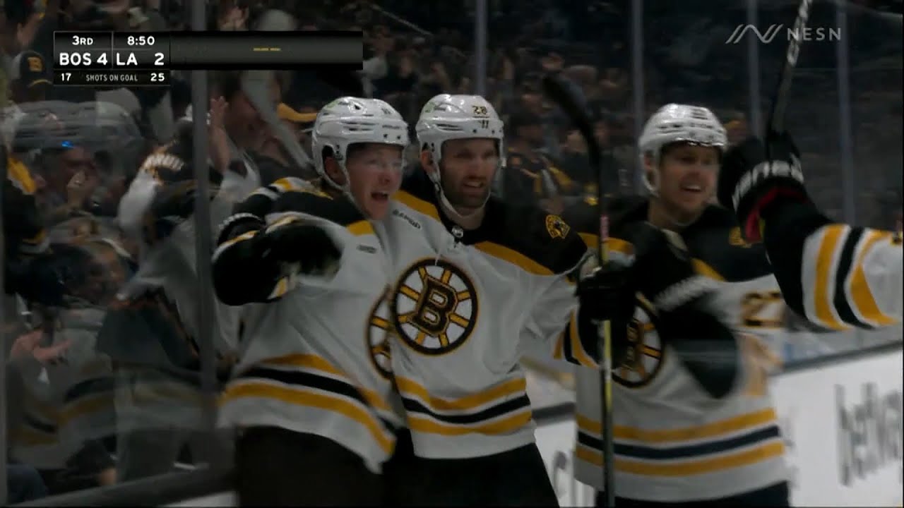 Trent Frederic 2 goals in 34 seconds 1/5/23