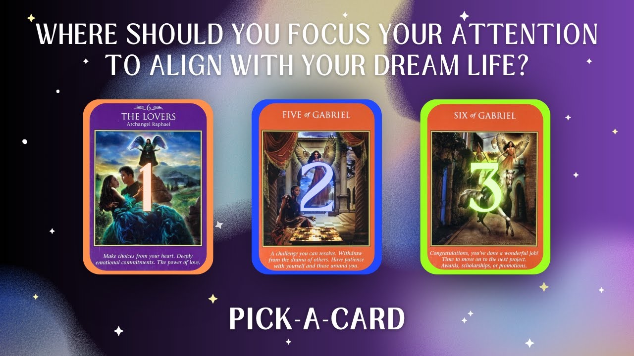 What Area of Life Should You Focus On? Family 👨‍👨‍👧‍👦, Career 📊, Hobbies 🎨, or Love 💖 Pick-A-Card