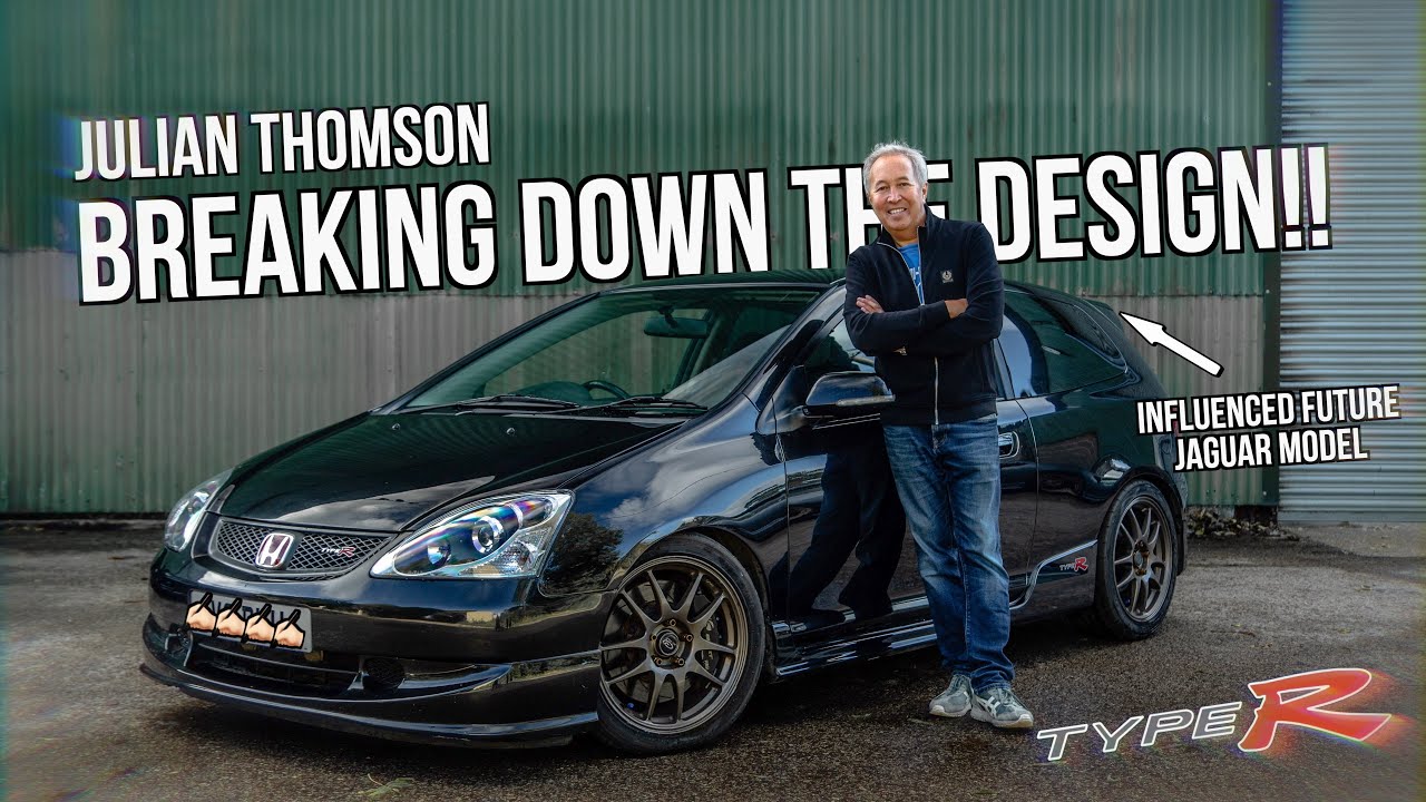Julian Thomson: Car Designer Behind The 3 Door Honda Civic EP3, Lotus Elise And More! 4K