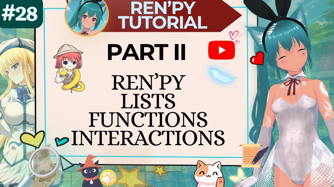 Ren'Py Masterclass: Lists, Functions & Player Choices Made Easy!