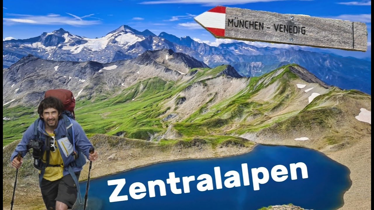 #TRAUMPFAD München-Venedig: Zentralalpen - über den Hauptkamm #alpen #alpenüberquerung