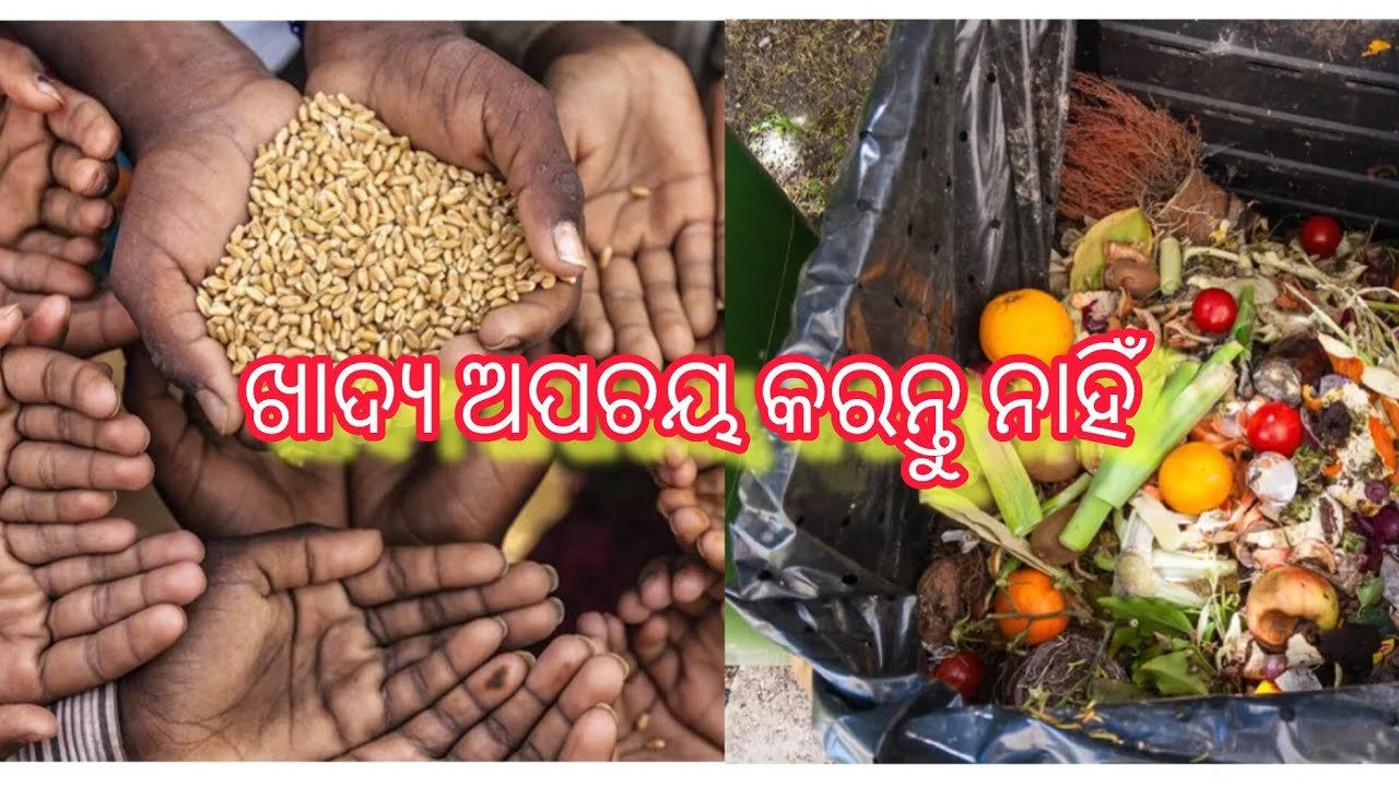 ଖାଦ୍ୟ ଅପଚୟ କରନ୍ତୁ ନାହିଁ
