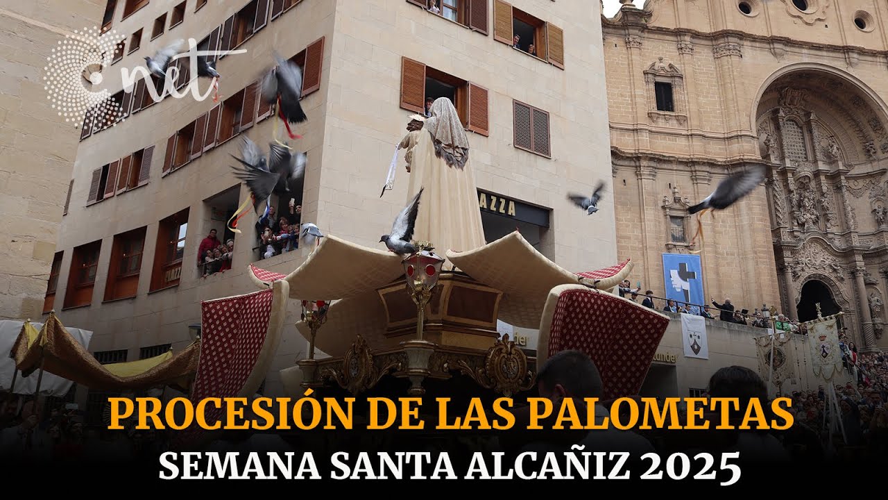 Procesión de LAS PALOMETAS | Semana Santa ALCAÑIZ 2025