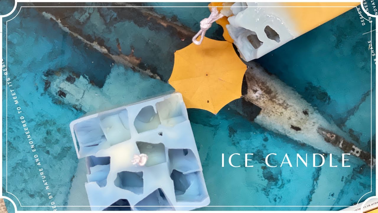 冰塊蠟燭// Ice candles