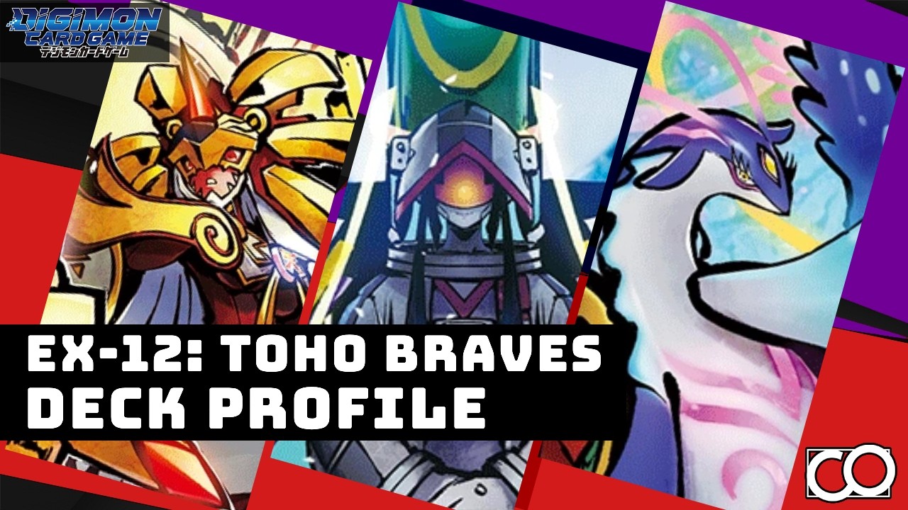 Toho Braves СХОДЯТ НА ЗЕМЛЮ!! Обзор колоды Digital World Shambala из набора EX-12 (Digimon Card G...