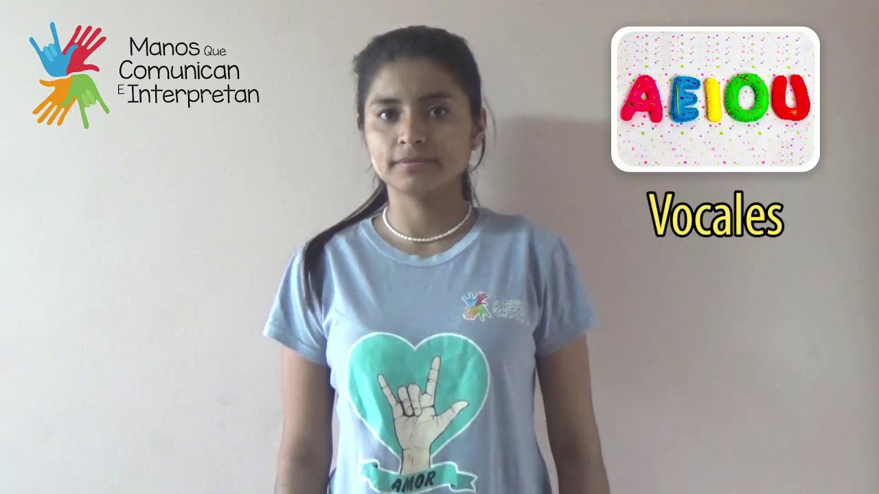 01 Video Basico LSP 01 LAS VOCALES