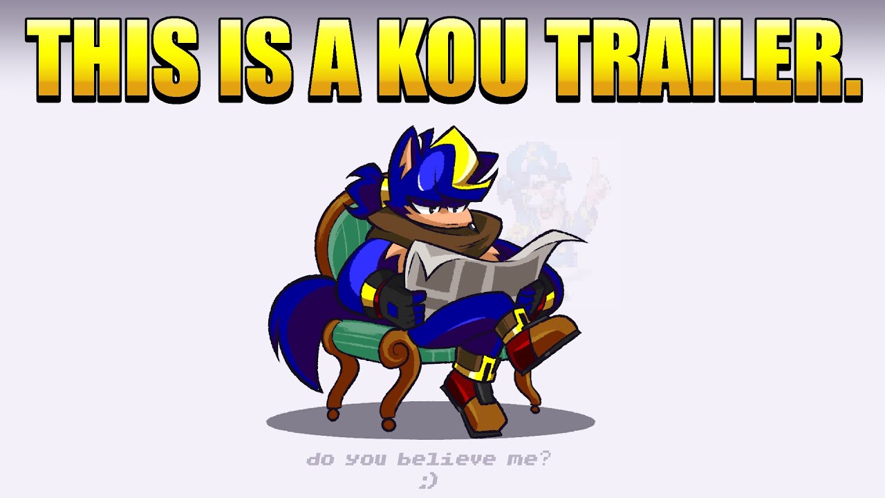 SRB2 - Kou The Wolf Release Trailer