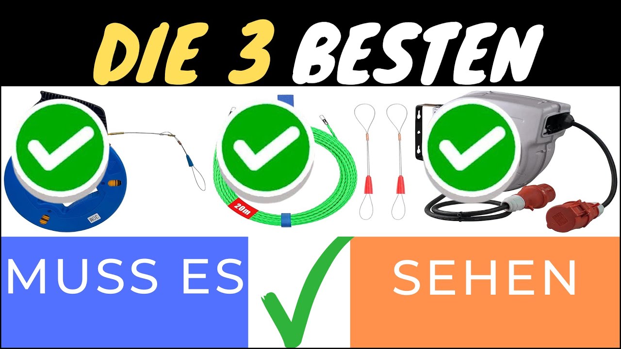 DIE 3 BESTEN KABELZIEHGER&Auml;TE 2025 🔌💪 | VERGLEICH & EMPFEHLUNGEN!