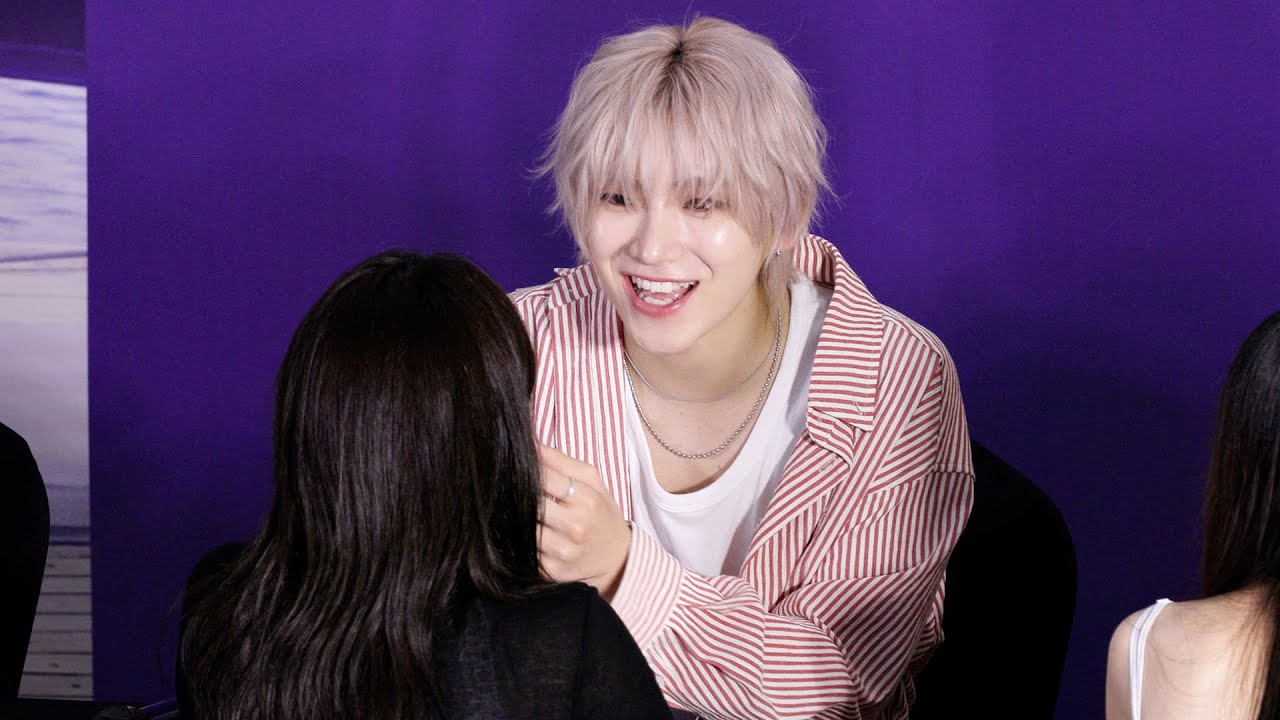 앤팀 (&TEAM) YUMA's Fansign 사인중인 유마 | [Aoarashi] Fansign Event • 240828