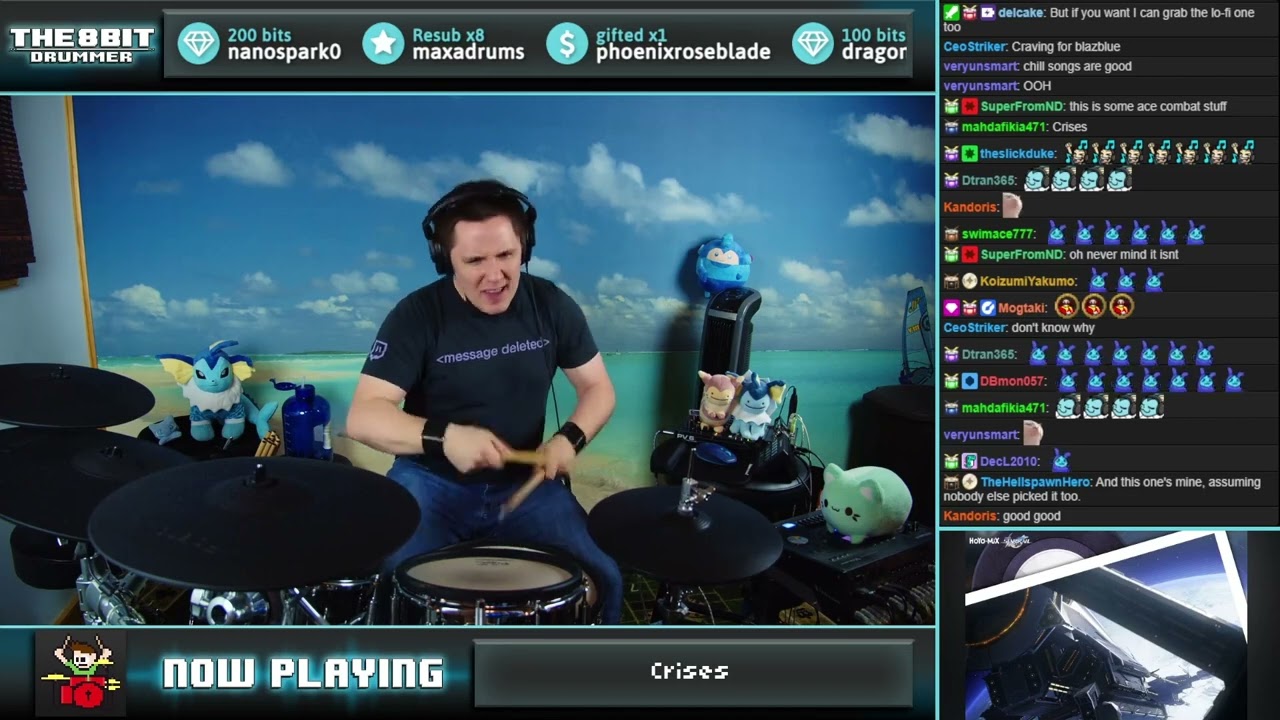 The8BitDrummer plays 